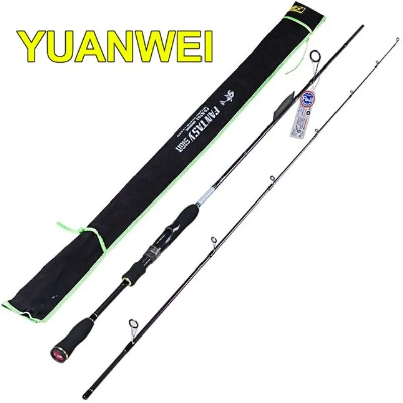 Спиннинг YUANWEI 1 8 м 2 4 Удочка из 99% углерода ML/m/MH IM8 Vara de Pesca рыболовная снасть Canne A Peche