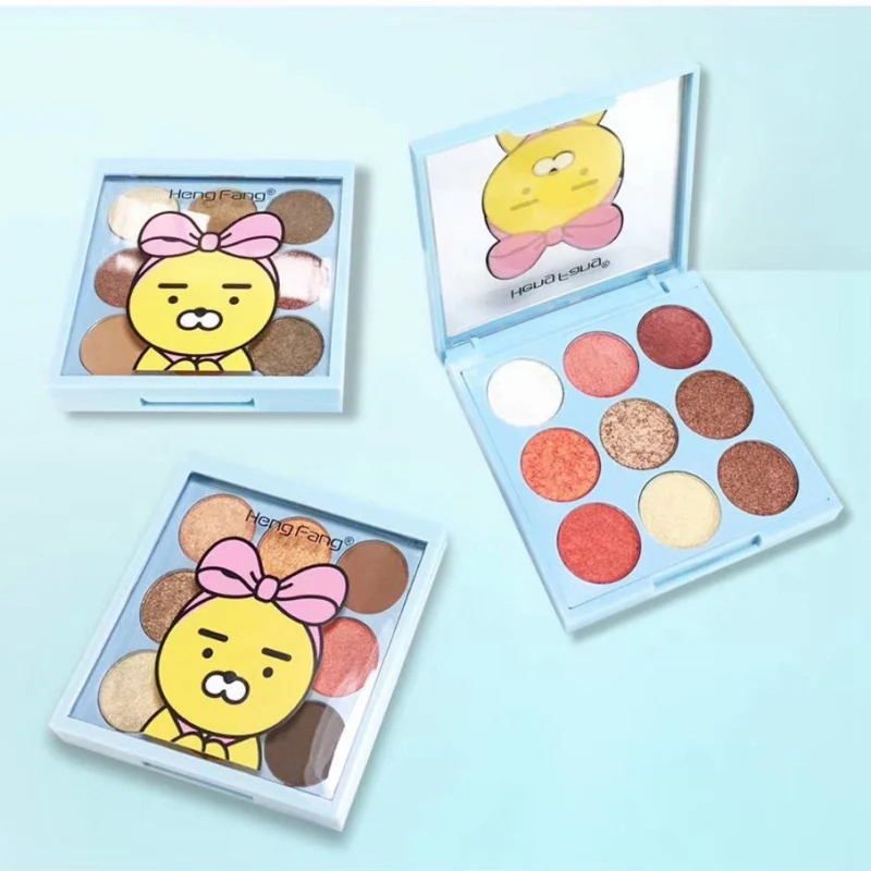 Матовая палитра теней для век макияж Сияющие пигментированные тени Косметика