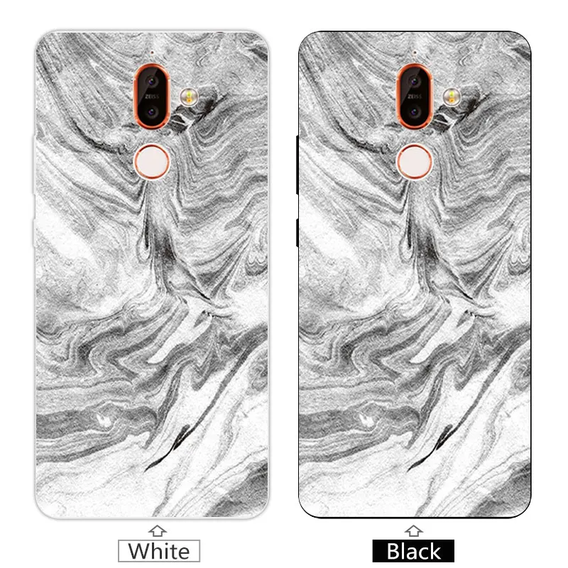 6.0 inch for Fundas Nokia 7 Plus Transparent TPU Landscape Phone Case Silicone Coque 7Plus Clear Cases 7+ |