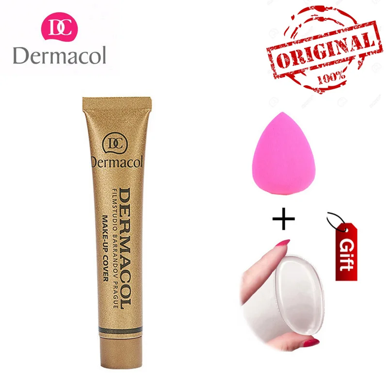 Dermacol макияж покрытие Водонепроницаемая основа под макияж Legendary Deep COVER увлажняющий крем натуральный для лица ноги руки шеи