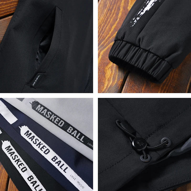 Новинка 2018 Брендовые мужские куртки демисезонная Модная приталенная стеганая