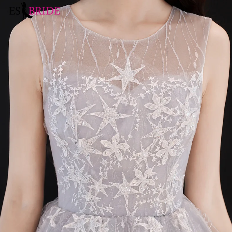 Серые Формальные платья на реальные фотографии длинное вечернее платье свадьбу