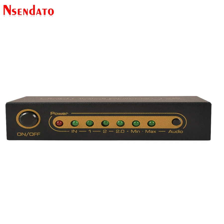 Разветвитель HDMI 1x2 4K HDR 60 Гц 1 в 2 выхода с адаптером питания для монитора DTS Dolby 3D 1080p