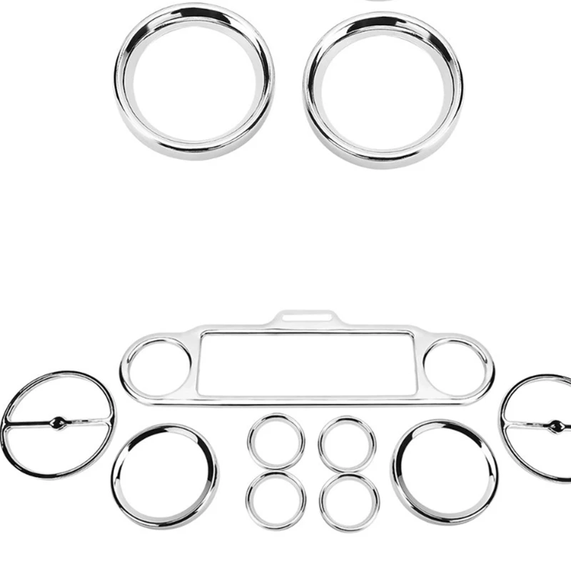 9 шт. рамка для приборной панели мотоцикла декоративный стерео акцент спидометр