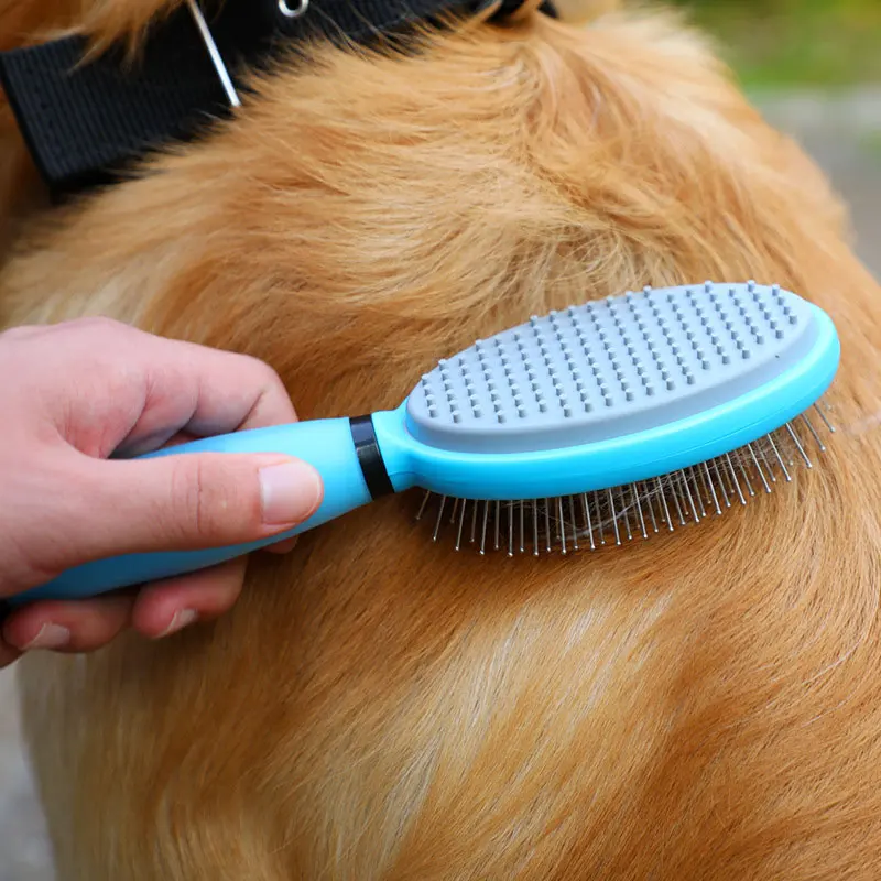 

Double-Sided Pet Sticky hair brush dog Hair Comb remove Cleaning combs for cat dogs