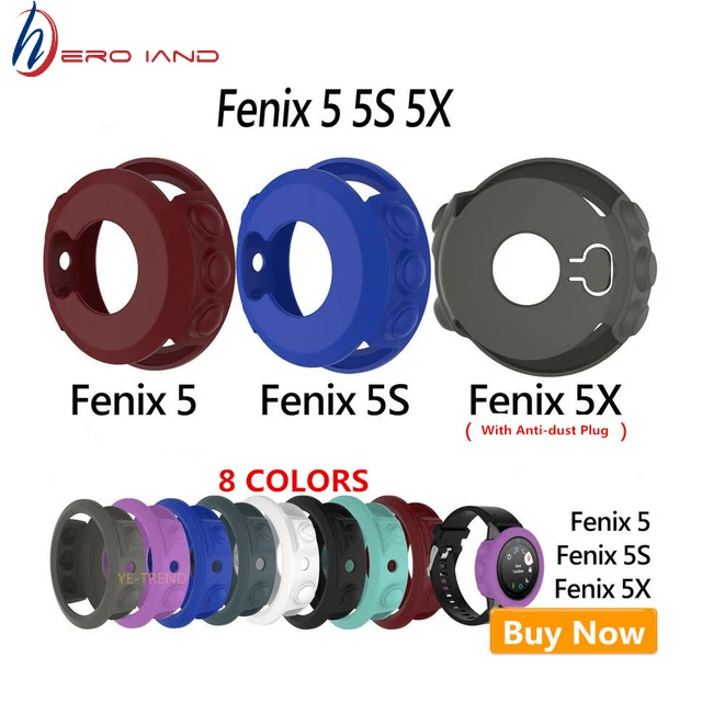 Силиконовый защитный чехол для Garmin fenix 5/5S/5X Защитный Браслет Shell Fenix 5x 5s 5|Смарт-аксессуары| |