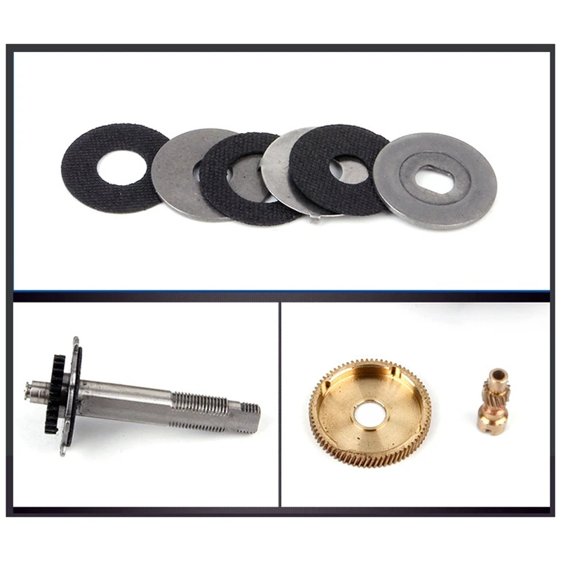 None DE спиннинговая катушка из углеродного волокна латунные шестерни компоненты