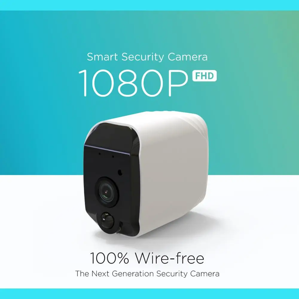 Домашняя безопасность 1080P HD мини IP камера WiFi Беспроводная ночного видения 3000mA
