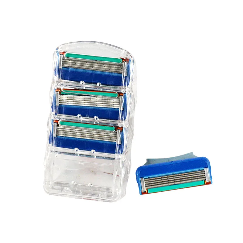 Оптовая продажа бритвенные лезвия легкая загрузка 5 слой лезвие бритвы для