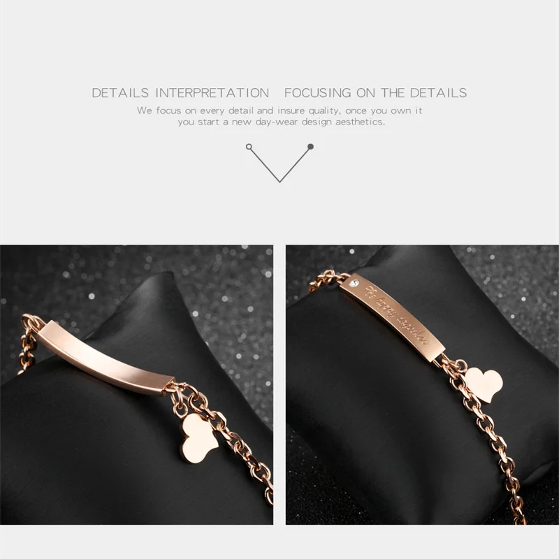 Браслет женский из розового золота с гравировкой имени|bracelet rose|bracelet rose goldgold bracelet |