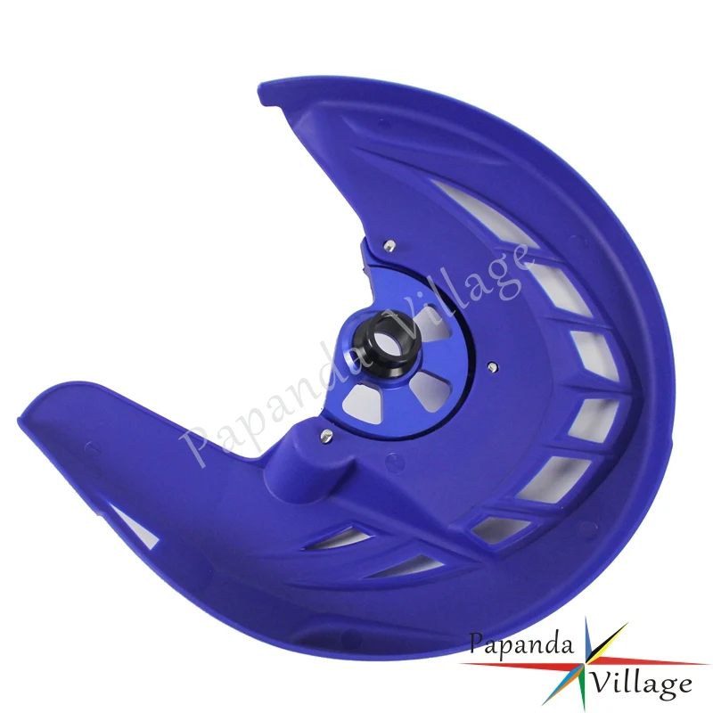 Синяя защитная накладка Papanda на передний тормозной диск мотоцикла для Yamaha YZ125 125X