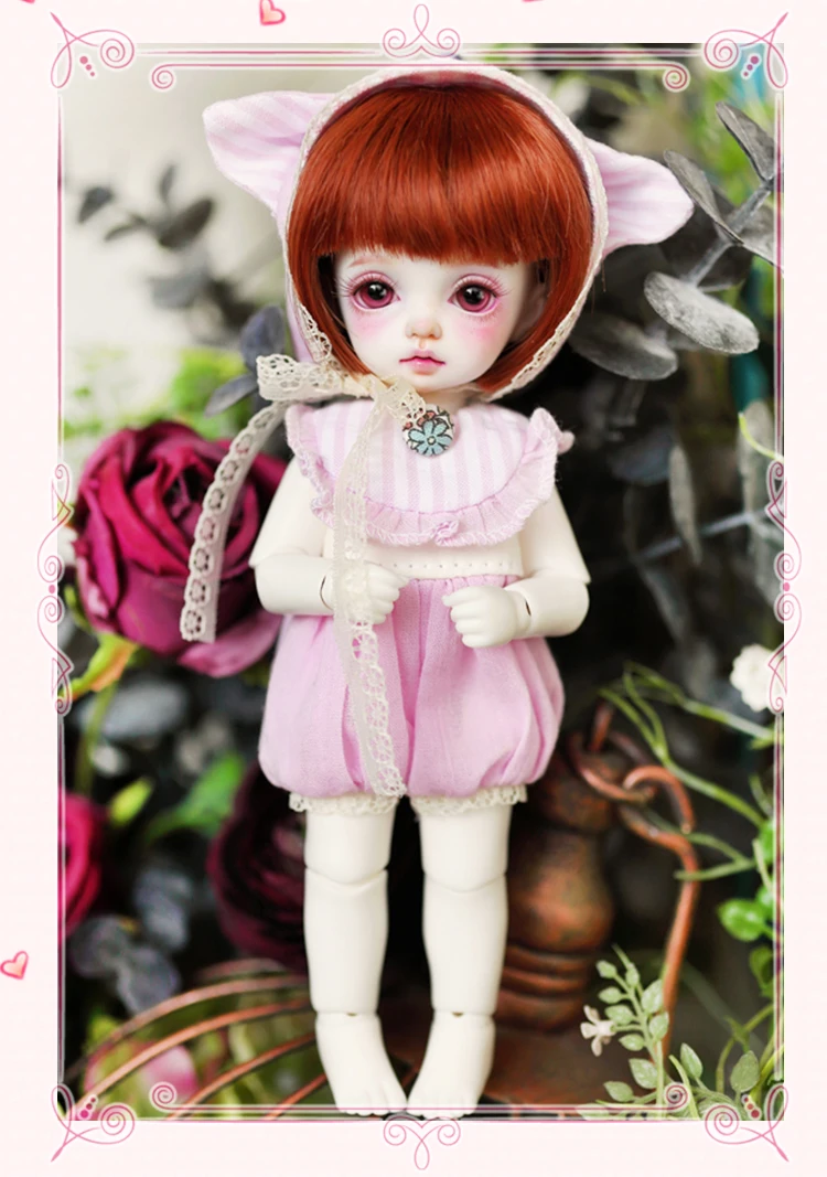 Бесплатная доставка кукла basics Miu 1/8 BJD/Модная Милая модель из полимерного диска