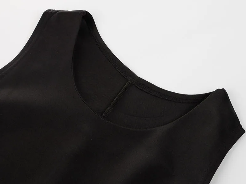 Женское офисное платье без рукавов Элегантное повседневное облегающее вечернее