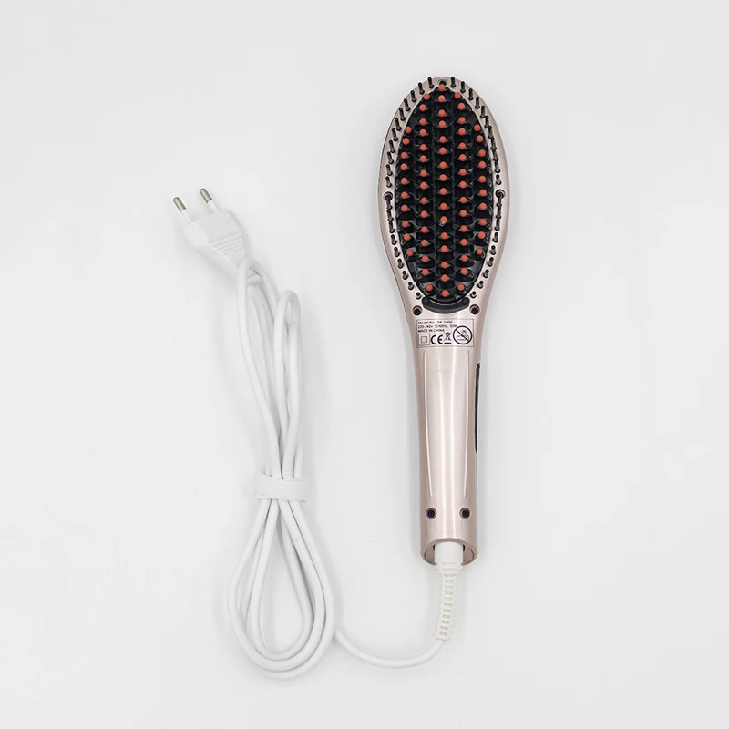 Электрическая щетка быстрый выпрямитель для волос расческа просто