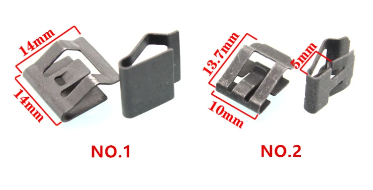 Each Number 5PCS 10 шт. Автомобильная консоль навигационная панель CD DVD металлическое железное крепление для Honda Civic Accord - Название цвета: Each Number 5PCS