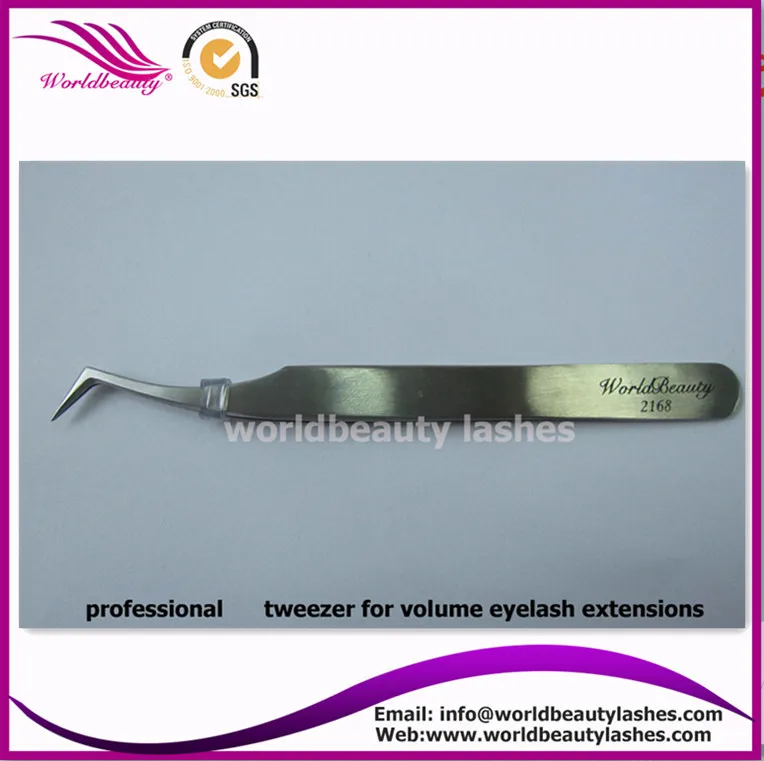 Бесплатная доставка eyelahsh расширение пинцет 5 шт. 2168 # нержавеющей 3D 6D объем ресниц