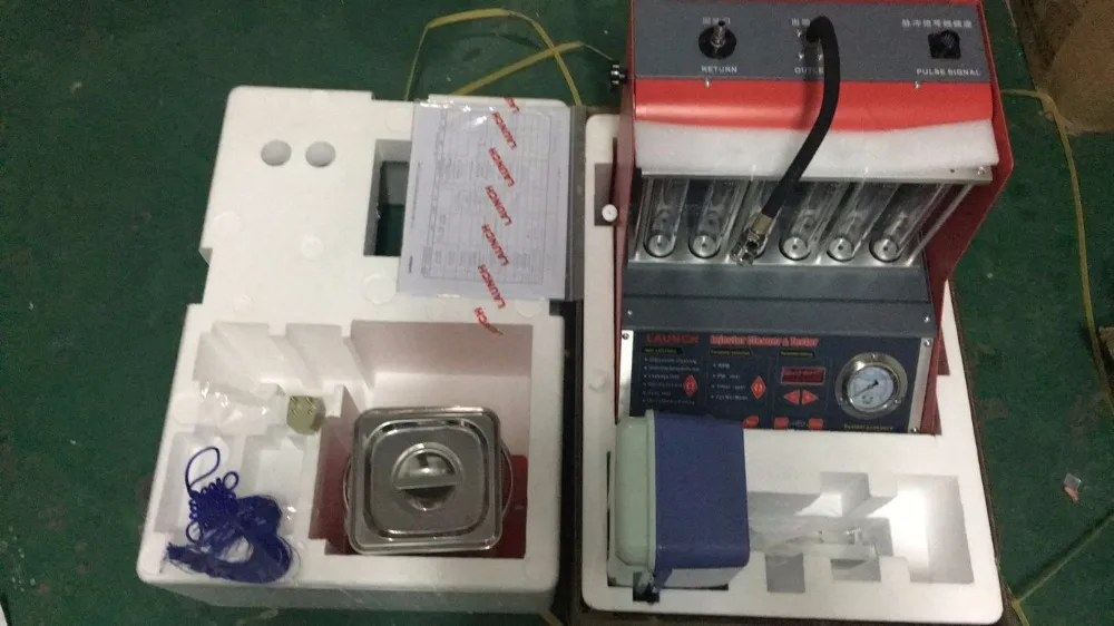 Английский панельный топливный инжектор и очистительное оборудование запуск