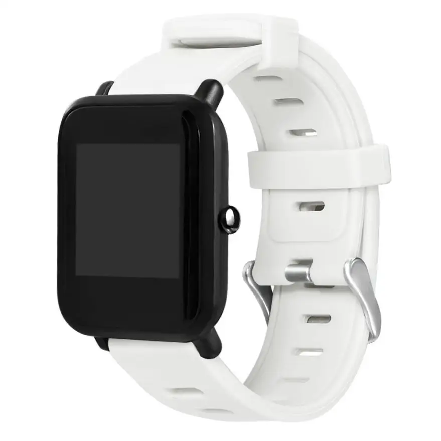 Высококачественный новый спортивный силиконовый сменный ремешок для часов Huami
