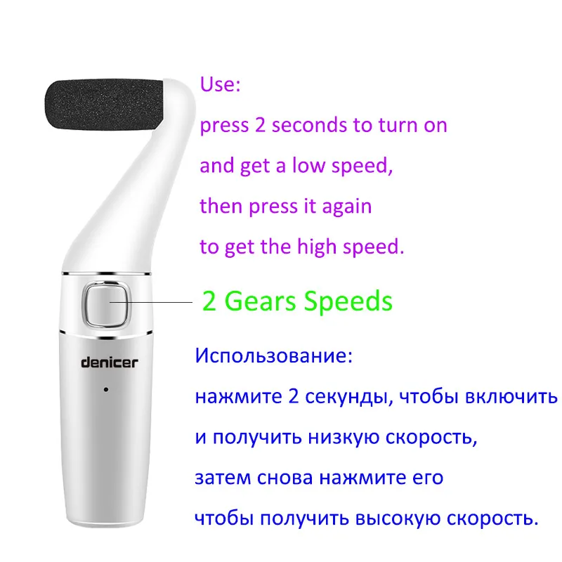 Электрический педикюрный аппарат для ухода за кожей ног роликовые инструменты для удаления мозолей PK denicer бархатная гладкая пилка для ног пятка для ног