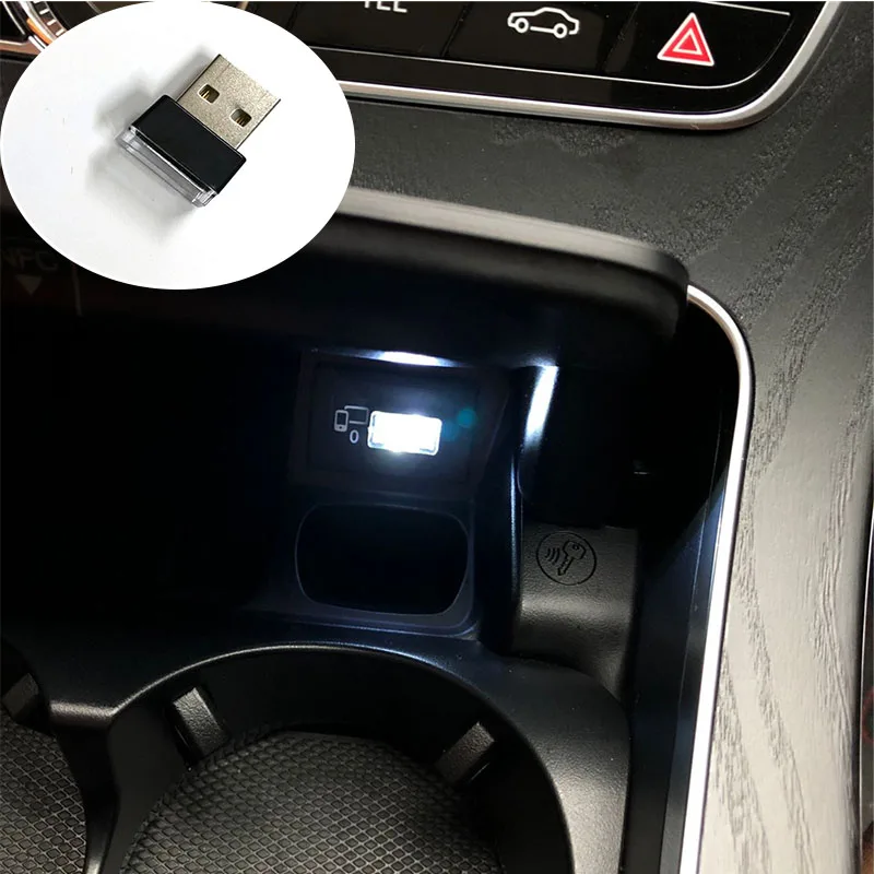1 шт. Автомобильный USB светодиодный декоративный светильник для Roewe 750 950 350 550 E50 W5
