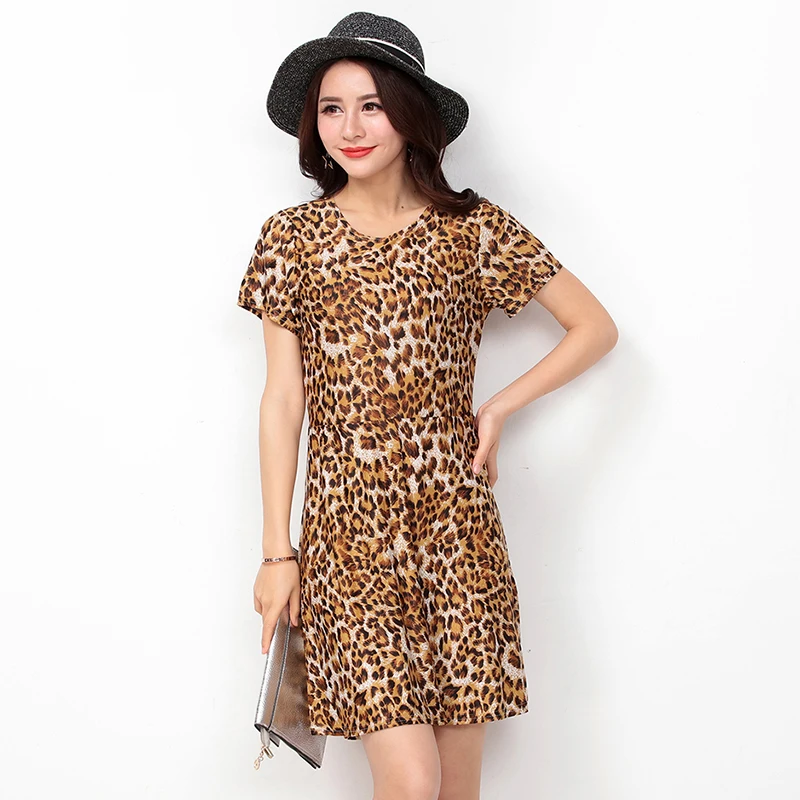 Цветочные Коротким Рукавом Повседневные Платья на Лето Карандаш Bodycon для Женщин