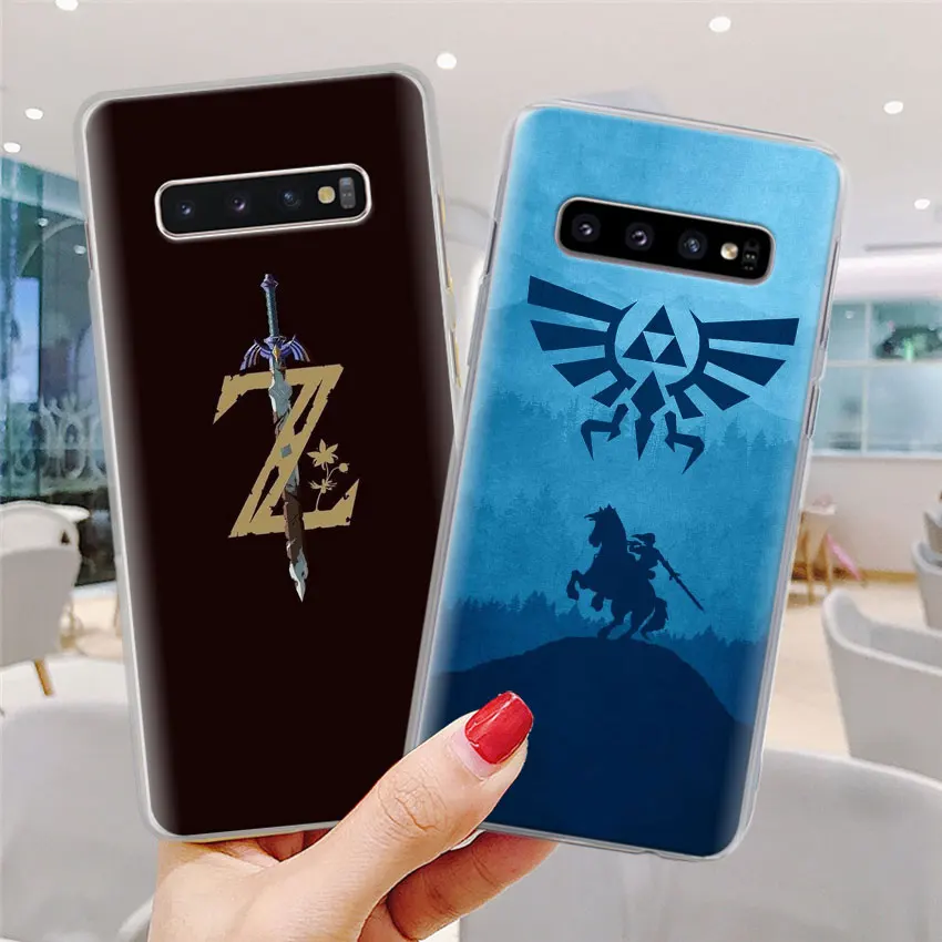 Чехол для телефона The Legend Of Zeldas для samsung Galaxy S10e S10 Plus S7 S8 S9 Plus Note 8 9 10 Plus M20 M30 жесткий чехол