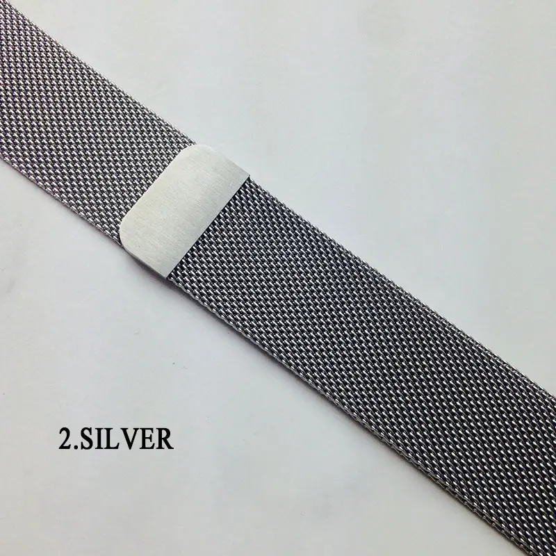 See Chart Миланская петля для Apple watch, 42 мм, 38 мм, ремешок для браслета, магнитная Регулируемая пряжка с адаптером для iwatch Series 3/2 - Цвет ремешка: See Chart