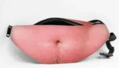 3D Dadbag Dad Bod Поясные Сумки Чехол универсальный смешной пакет телесного цвета пива жира живота Фанни мешок живота пива пакеты Хэллоуин - Цвет: B