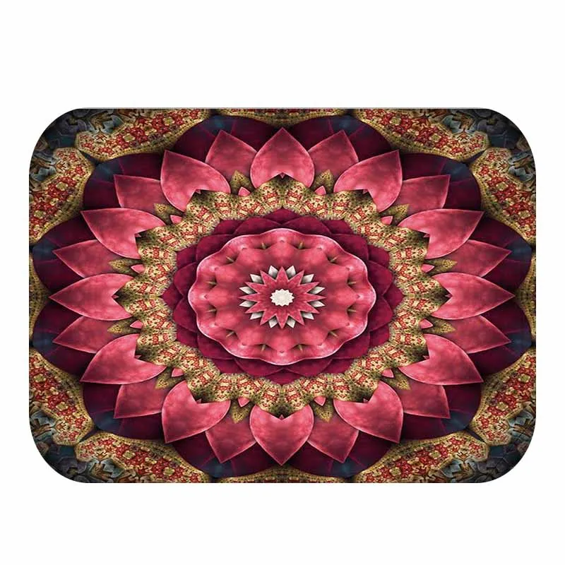 Новое поступление ковер с геометрическим принтом Противоскользящий коврик