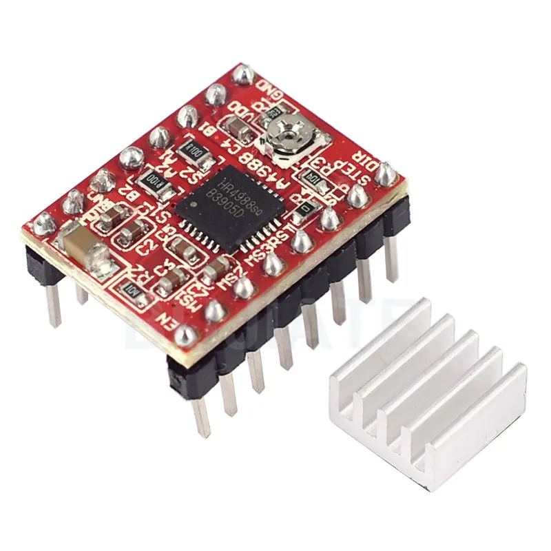 Модуль шагового двигателя Reprap A4988 для лазерного гравировального резака с ЧПУ |