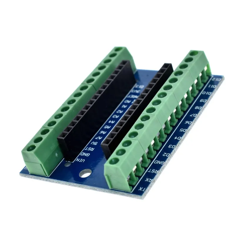 AEAK Стандартный терминал плата адаптера для Arduino Nano 3,0 V3.0 AVR ATMEGA328P ATMEGA328P-AU модуль расширения Shiled модуль