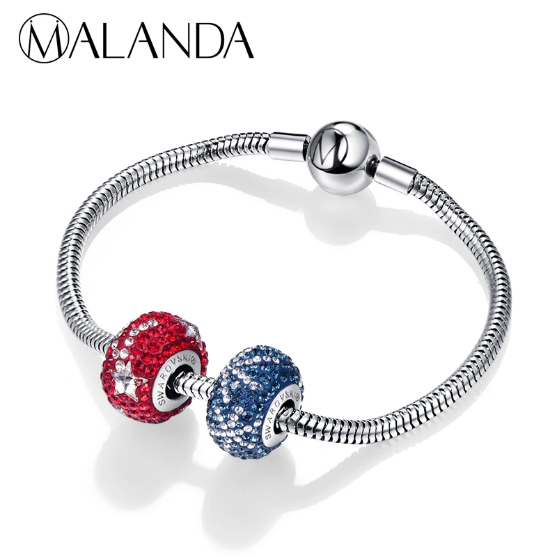 Кристаллы от Swarovski двухсторонние яркие бусины Морская звезда серебряный цвет