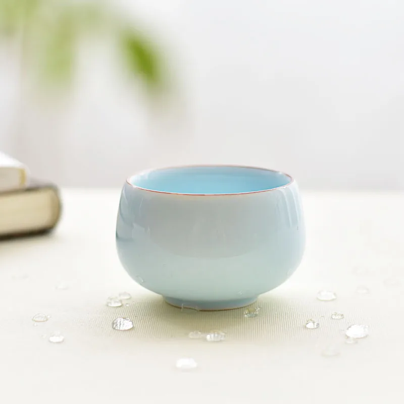 2 шт./лот короткие керамические фарфоровые чайные приборы для офиса Master Puer Oolong