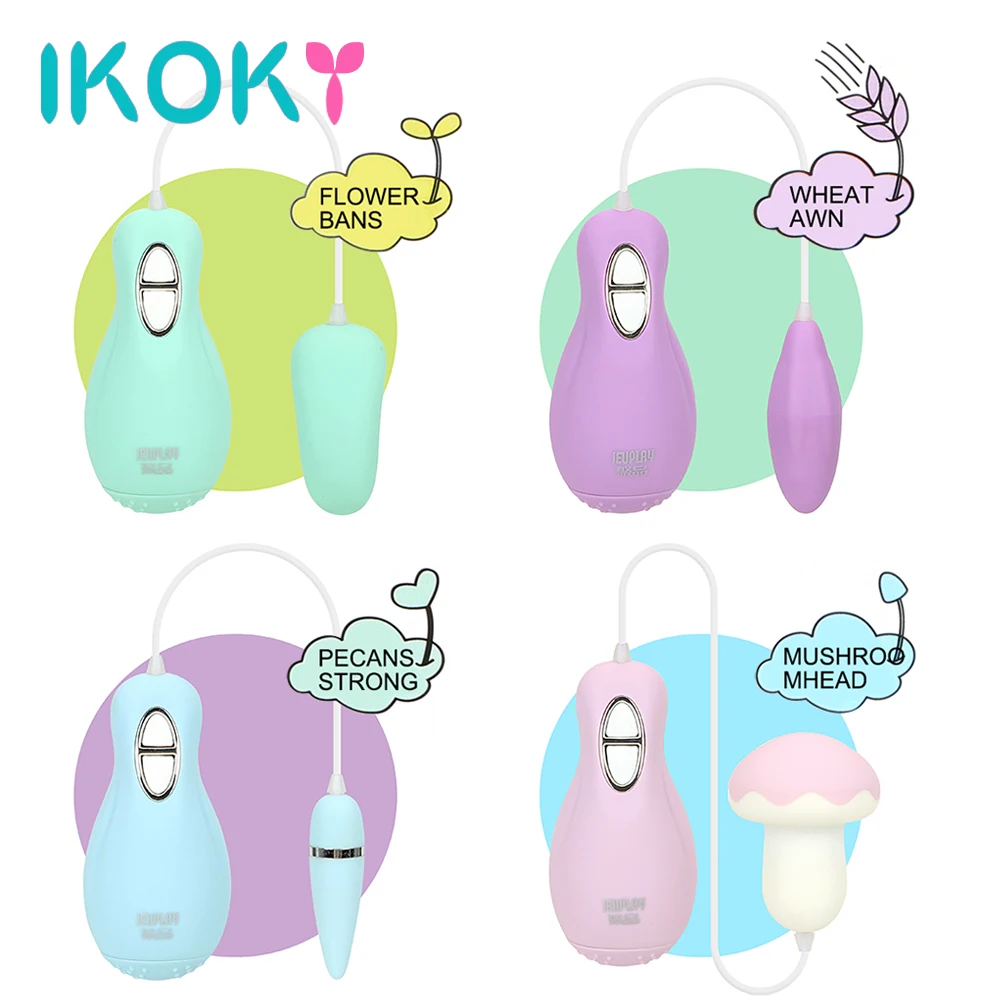 Вибратор IKOKY Jumping Egg интимные игрушки для женщин женский мастурбатор массажа
