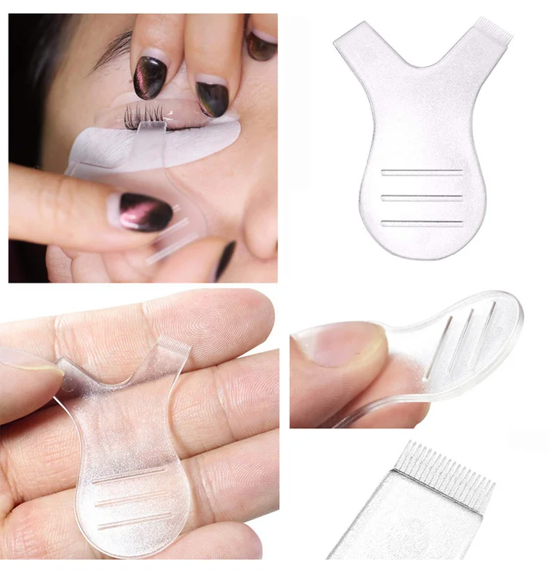 10 шт. силиконовая ресница для ресниц Пермь накладки принадлежности наращивания