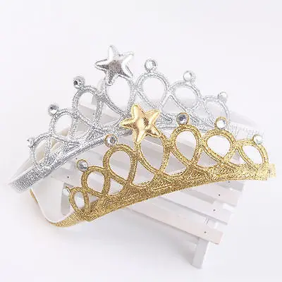US STOCK Toddler Baby Kids Girls Princess Headbands Headwear Bow Crown Hair Accessories for baby girls | Детская одежда и обувь