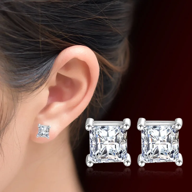 Женские серьги из серебра 925 пробы с фианитом|silver earrings|earrings for womensilver earrings women |