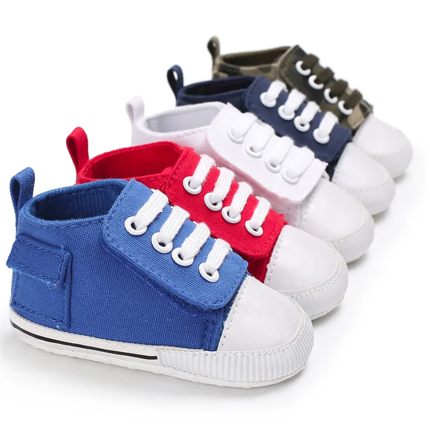 2018 Повседневная милая детская обувь с мягкой подошвой для маленьких мальчиков и