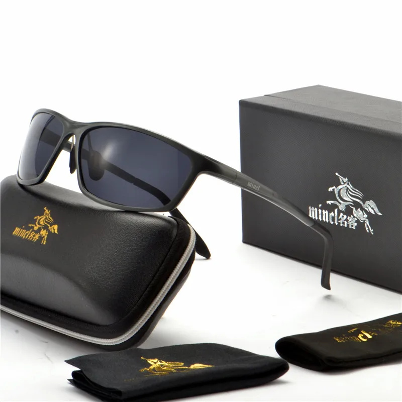 Солнцезащитные очки MINCL поляризационные NX UV400 Мужские зеркальные аксессуары для