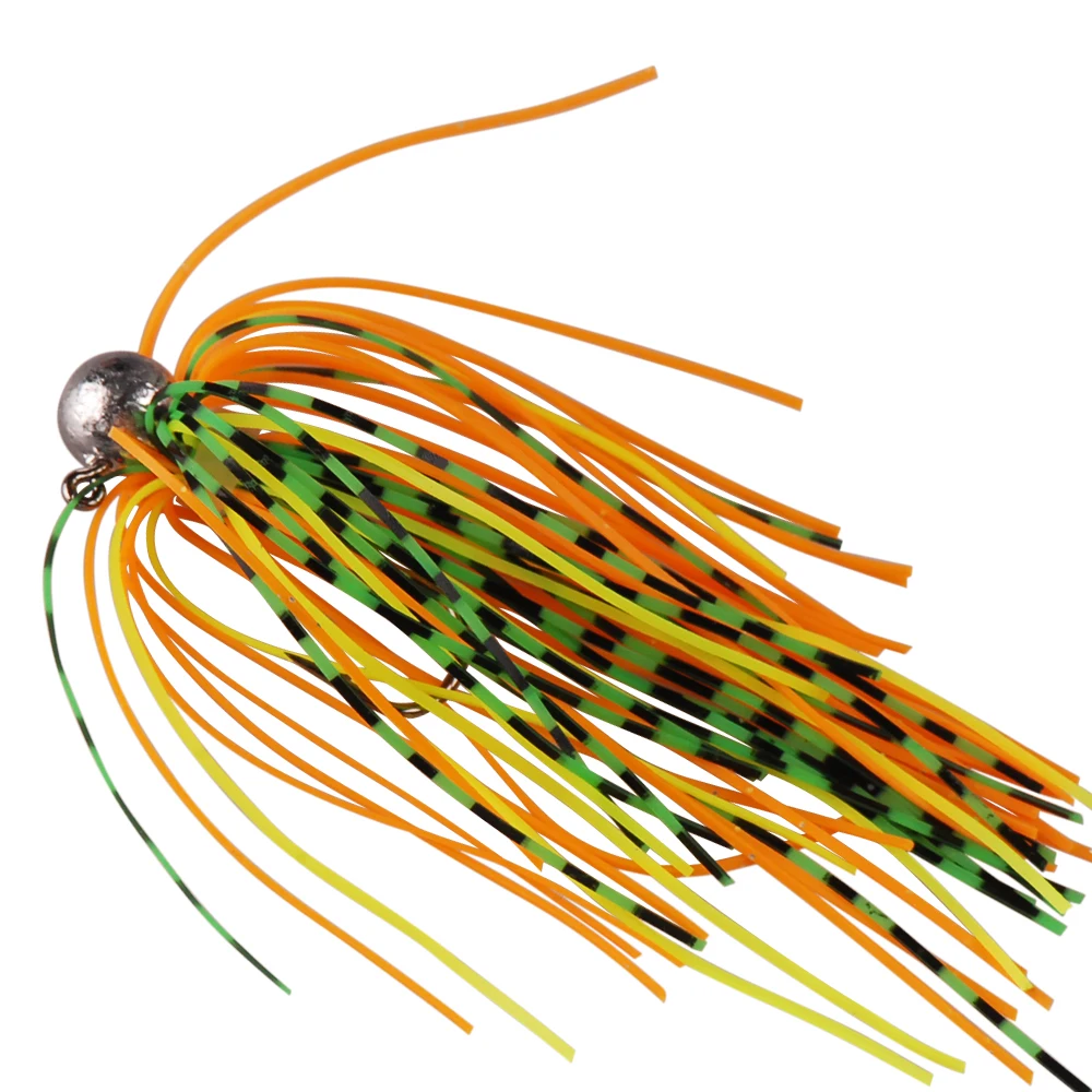 15 пучков Разноцветные Силиконовые юбки для спиннербейта зумбейт резиновая джиг