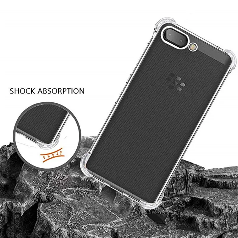 Airbags Cushion Shockproof Case For BlackBerry Key 2 Lite Full Protection Cover Motion Keyone DTEK60 TPU |