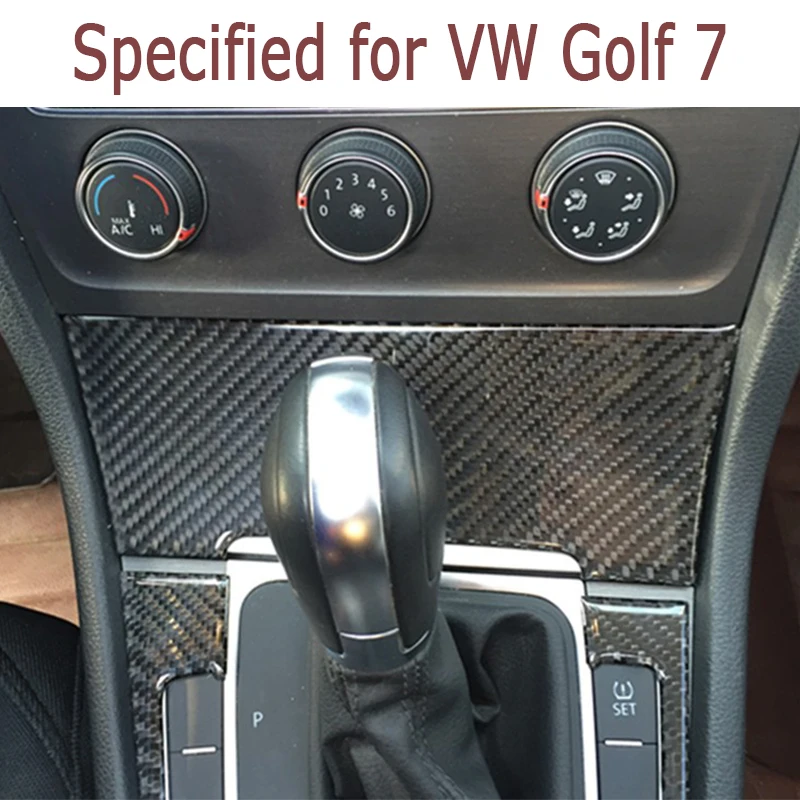 Автостайлинг MCrea для Volkswagen VW Golf 7 GTI GTE GTD MK7 2017 2013 отделочные наклейки центральная