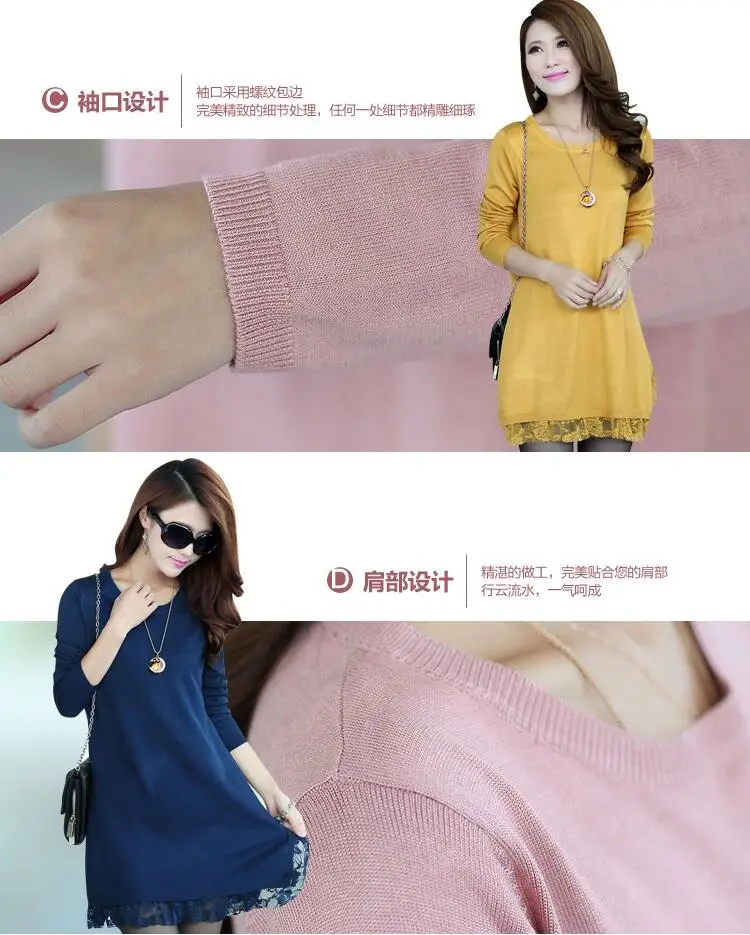 

Coats Women Wool Sweater 2021 New Spring And Autumn Wool Sweaters For Women Clothing Long Slim Female Outerwear OEAID