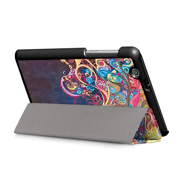 PU чехол для huawei Mediapad T3 7 7,0 3g BG2-U01 7 дюймов+ Защитная пленка для экрана подарок