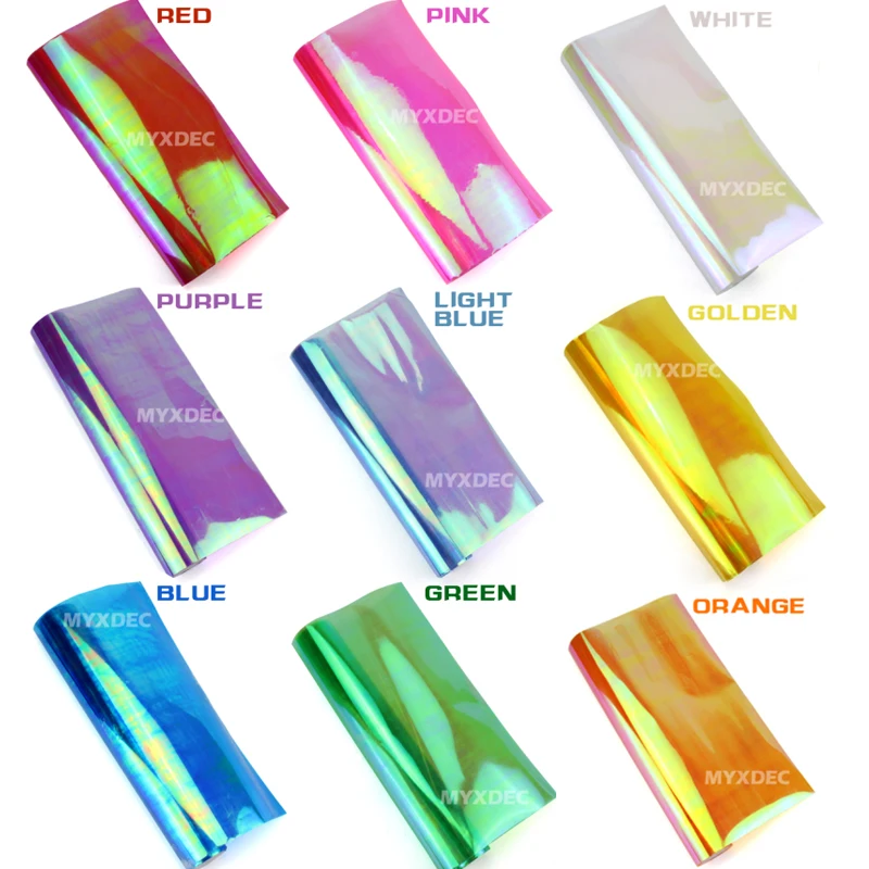 Блестящий Хамелеон 30 см * 1 м Стайлинг автомобиля фары заднего хода