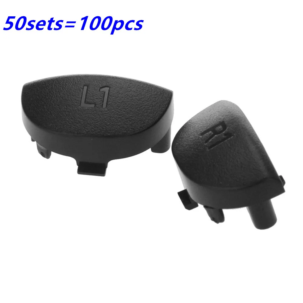 50 sets R1 L1 50 комплектов Замена подходит для sony Playstation 4 PS4 контроллер геймпад пружины L2 R2 L1 R1 триггерные кнопки Пружинные запасные части - Цвет: 50 sets R1 L1