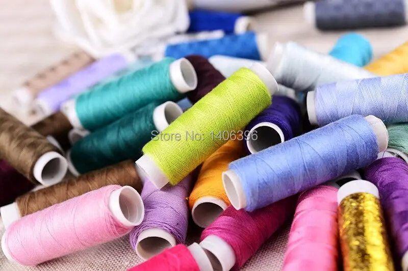 39 шт./компл. Ассорти Нескольких Цветов Полиэстер Швейные Нитки швейные машины