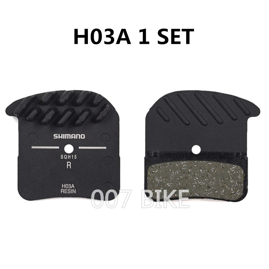 H03A Resin ICE 1 SET Колодки SHIMANO H01A DEORE XT ST ZEE DEORE H03A H03C D03S D01S охлаждающие плавники Ice Tech тормозные колодки горные M8020 M820 M640 тормозные колодки - Цвет: H03A Resin ICE 1 SET