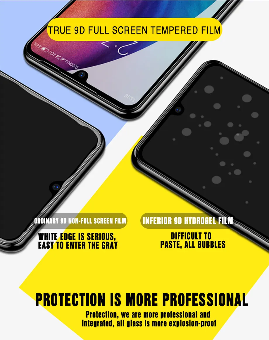 9D закаленное стекло для Xiaomi Redmi Note 7 6 5 Pro 6A 5 Plus S2 5A 6 Pro Защитная пленка для экрана чехол