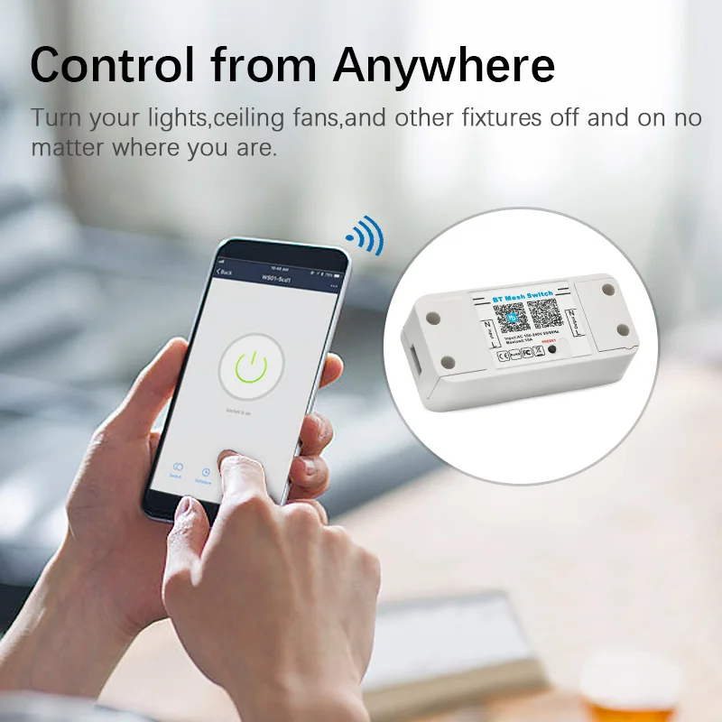 Умный светодиодный переключатель Magic Home 110 В 220 10 А Bluetooth управление с помощью